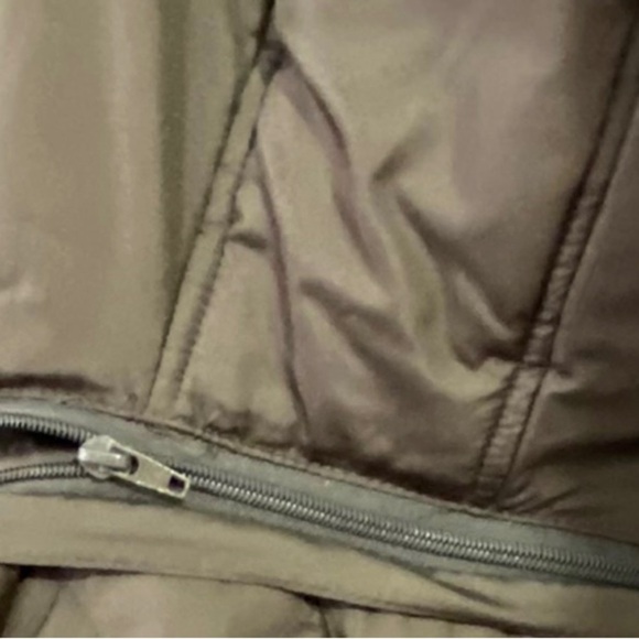 Macintosh New England Women's Quilted Winter Coat M Brown Removable Hood Zipper - Picture 15 of 15